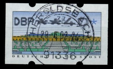 BRD ATM 1993 Nr 2-2.1-0040 zentrisch gestempelt X75EE66