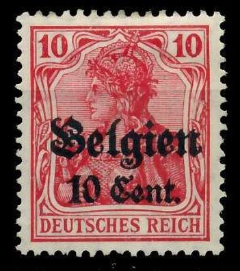 BES 1WK LP Belgien Nr 14a ungebraucht X77B7A2