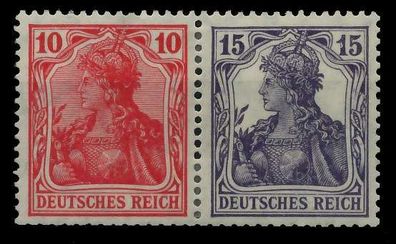 D-REICH Zusammendruck Nr W12 ungebraucht WAAGR PAAR X792816