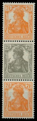 D-REICH Zusammendruck Nr S14b postfrisch 3ER STR X7B7C5E