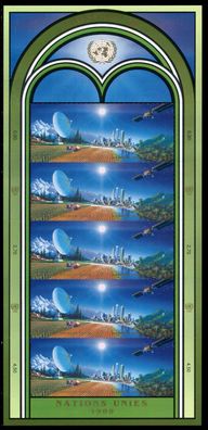 UNO GENF Nr 373-374 postfrisch Kleinbg S013C42