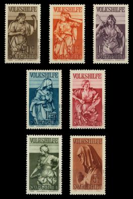 Saargebiet 1934 Nr 171-177 postfrisch X7DA5DA