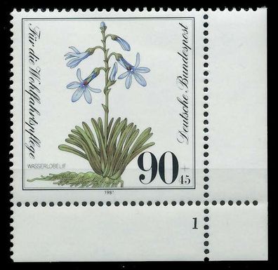 BRD 1981 Nr 1111 postfrisch Formnummer 1 S628DFE