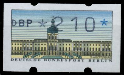 BERLIN Automatenmarken Nr ATM 1-210 postfrisch S4BD3F6