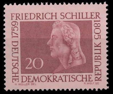 DDR 1959 Nr 734 postfrisch SB91DF2