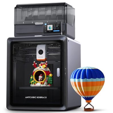 Anycubic Kobra S1 Combo 3D-Drucker CoreXY 600 mm/s mit ACE Pro Trockner