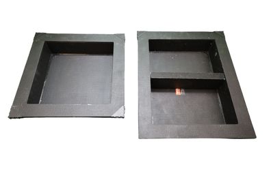 VEVOR Duschnische 10x40,64x101,6 cm befliesbar dreilagig wasserdicht XPS