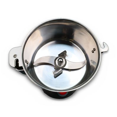 VEVOR Elektrische Getreideméhle 1500 W 300 g Gewérzméhle Edelstahl Silber