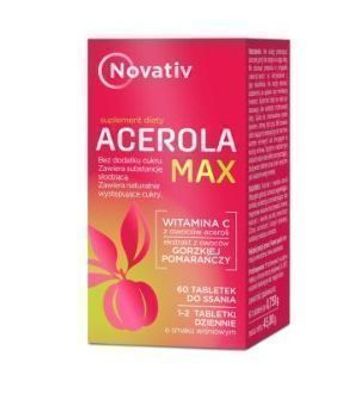 AcerolaMax Tabletten - Hochdosiertes Vitamin C mit Antioxidantien für Ihre Gesun