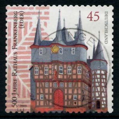 BRD 2009 Nr 2718 zentrisch gestempelt X767FF6