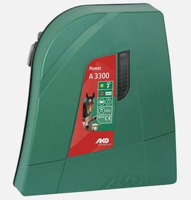 Weidezaungerät Power A 3300 - 12V Akkugerät für Pferde, Rinder, Schafe mobil