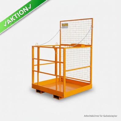 Arbeitsbühne Stapler Sicherheitskorb Einstieg seitlich 1143x1070x1100 * Abverkauf*