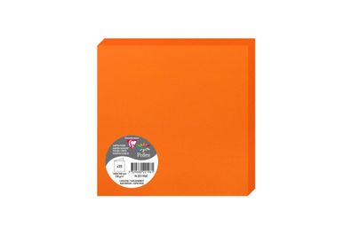 Clairefontaine Doppelkarte 160x160 kapuzinenrot
