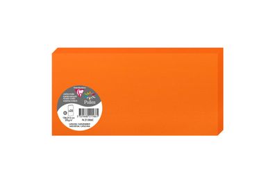 Clairefontaine Doppelkarte DL 210g kapuzinerrot
