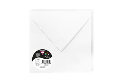 Clairefontaine Umschlag 165x165 weiss