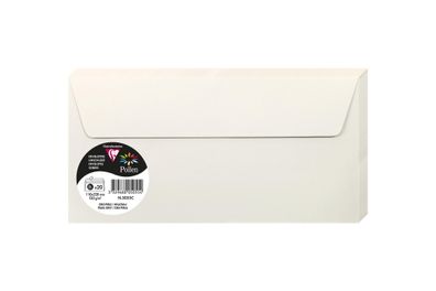 Clairefontaine Umschlag DL Pollen 120g hellgrau