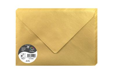 Clairefontaine Umschlag C5 Pollen 120g gold