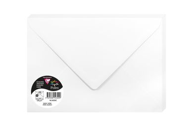 Clairefontaine Umschlag C5 Pollen 120g weiss