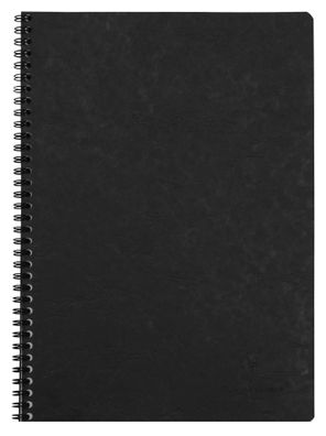 Clairefontaine Spiralbuch AgeBag A4 kar 50Bl sw