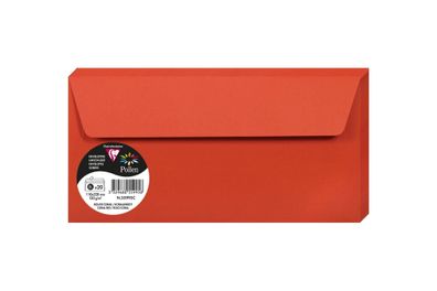 Clairefontaine Umschlag DL Pollen 120g korallenrot
