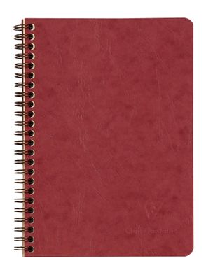 Clairefontaine Spiralbuch AgeBag A5 3T lin 60Bl rot