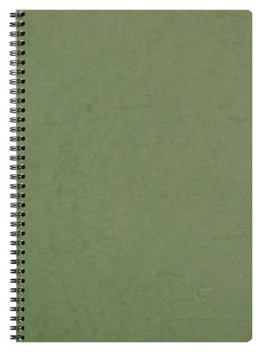 Clairefontaine Spiralbuch AgeBag A4 kar 50Bl gn