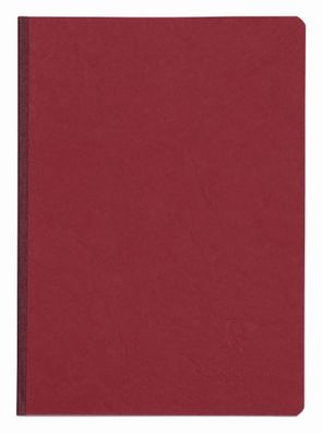 Clairefontaine Heft AgeBag A5 Leinen lin 96Bl rot