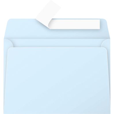 Clairefontaine Umschlag C6 Pollen 120g blau