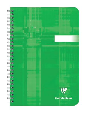 Clairefontaine Spiralbuch A5 liniert 50Bl