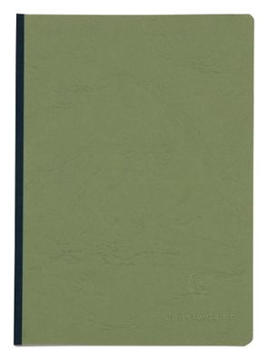 Clairefontaine Heft AgeBag A5 Leinen lin 96Bl gn