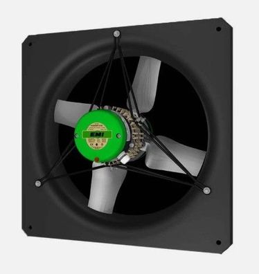 EMI Stall Ventilator Wandventilator 230 V Ø 343 mm / 0,6 A / 130 W NEU
