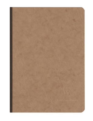 Clairefontaine Heft AgeBag A5 Leinen lin 96Bl br