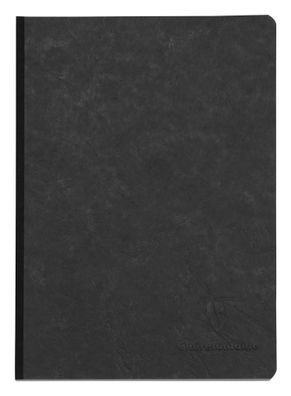 Clairefontaine Heft AgeBag A5 Leinen bl 96Bl sw