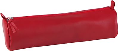 Clairefontaine Schlamperm Leder 5,5x22 rot