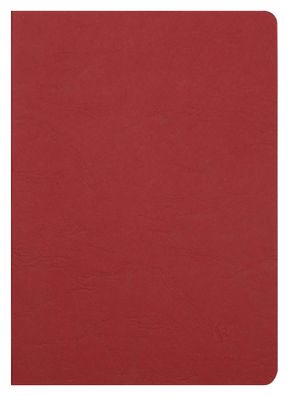 Clairefontaine Heft AgeBag A4 Leinen lin+R 48Bl rt