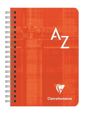 Clairefontaine Registerbuch PP Spir kar 9x14 90Bl