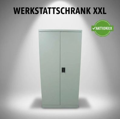 Werkzeugschrank Flügeltürenschrank Stahlschrank Werkstattschrank XXL * NEU*