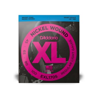 DAddario EXL170S Bass - Short Scale