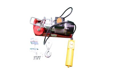 VEVOR Elektrische Seilwinde PA300 550W 300 kg 220V mit Kabelfernbedienung