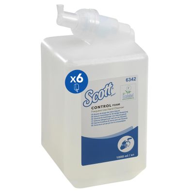 Scott Control Schaumseife 6342 unparfémiert 6 Kassetten x 1 L insg. 6 L