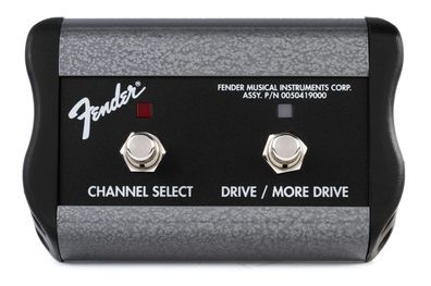 Fender Fußschalter 2 Tasten 3 Funktionen Kanal Gain fér Hot Rod Deluxe DeVille