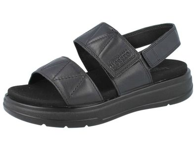 LEGERO Sunwalker Damen Sandale schwarz Nappaleder