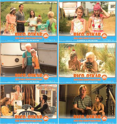 Rico, Oskar und der Diebstahlstein - 6 Original Kino-Aushangfotos - Filmposter