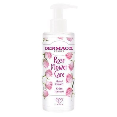 Dermacol Handcreme Rose, 150ml - Feuchtigkeitsspendende Pflege fuer sanfte Haende