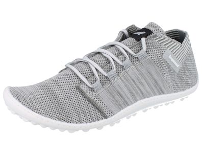 Leguano Beat Damen Barfußschuhe grau Textil