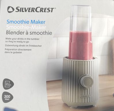 Silvercrest Smoothie Maker Standmixer Becher 600ml SSMK 300 A1