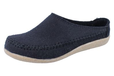 Haflinger Blizzard Credo schwarz Wollfilz