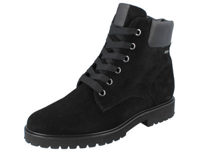 HASSIA Meran H schwarz Dry-Casualvelour/Dry-Premiumsheep/GoreTex
