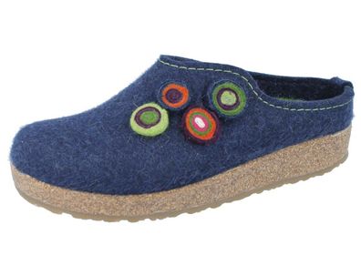 Haflinger Grizzly Kanon blau Wollfilz