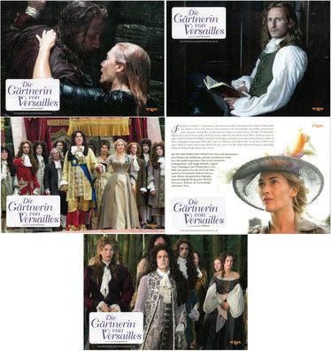Die Gärtnerin von Versailles - 5 Original Kino-Aushangfotos - Kate Winslet-Filmposter